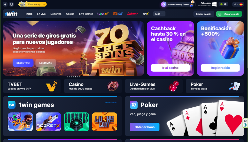 🎖️ 1Win Casino Chile ⭐️ Página oficial de la casa de apuestas 1Win ⚡ 1Win apuestas deportivas